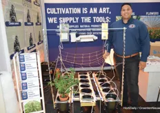 Randor Cena of HSI presented their complete cultivating systems